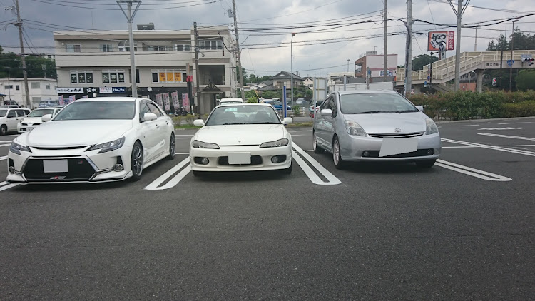 プリウスのマークX 130系・s15シルビア・パワーチェック・マフラー交換・two-kに関するカスタム事例の投稿画像1枚目