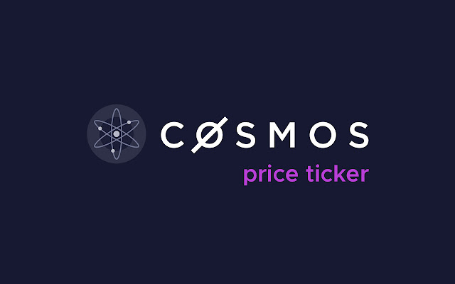 ATOM price ticker chrome extension