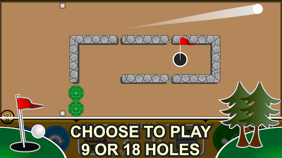 Mini Arcade Golf: Pocket Tours Screenshot