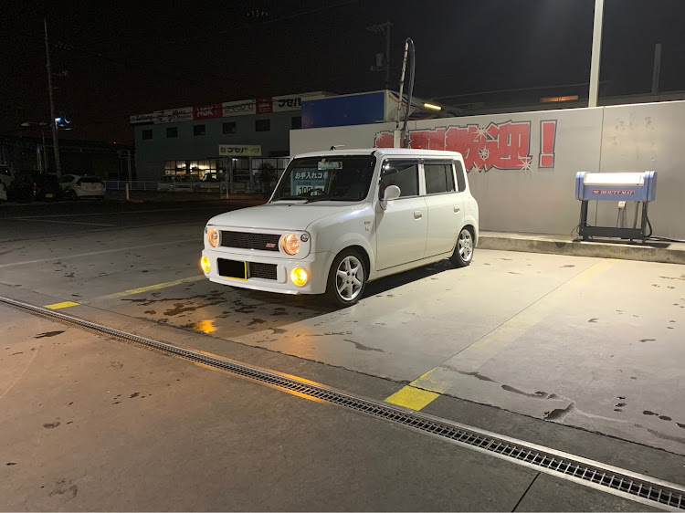 アルトラパンの車高調メンテ・ラパンss・車検から帰還に関するカスタム事例の投稿画像1枚目