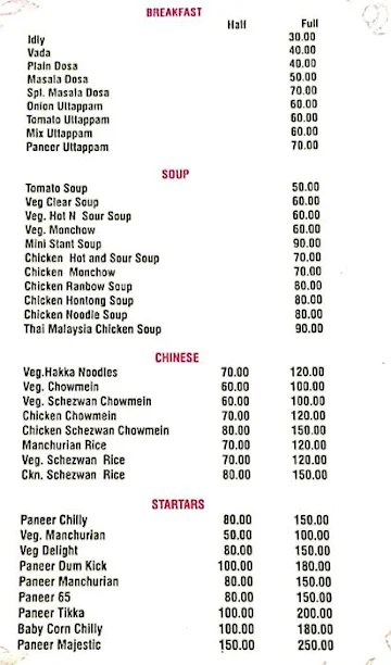 Rishit Foods And Flavours menu 