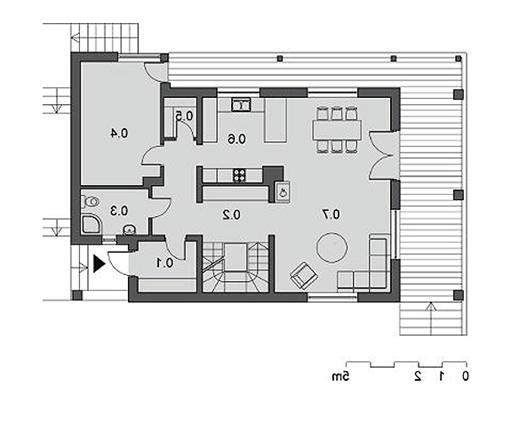 A-024 - Rzut parteru