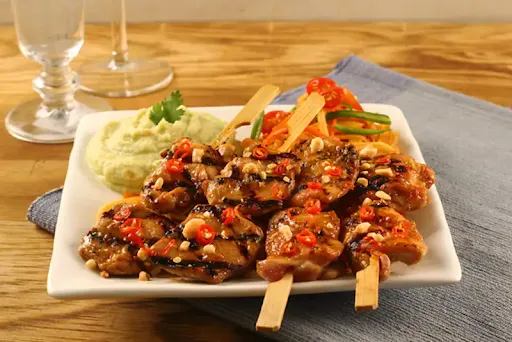 Kung Pao Chicken Skewers (4 pcs)