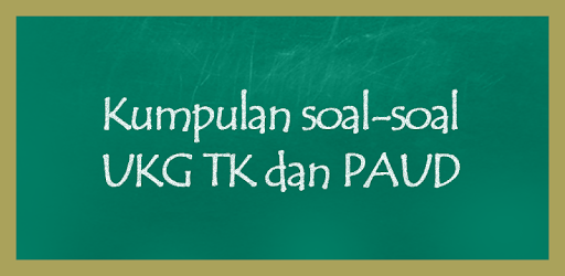 Soal Ukg Tk Dan Paud Apps On Google Play