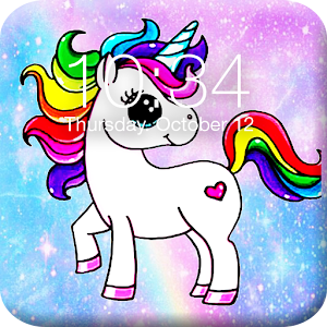 Download Pony Unicorn App Lock Screen For PC Windows and Mac