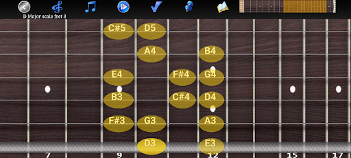 Screenshot Guitar Scales & Chords