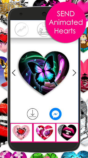 GIF Hearts for Messenger ♥