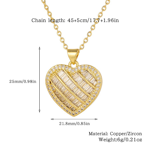 Title 18, Exquisite Fashion All-match Clavicle Chain Copp...