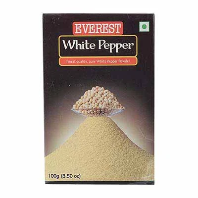 Everest White Pepper Powder Box 100 Gm