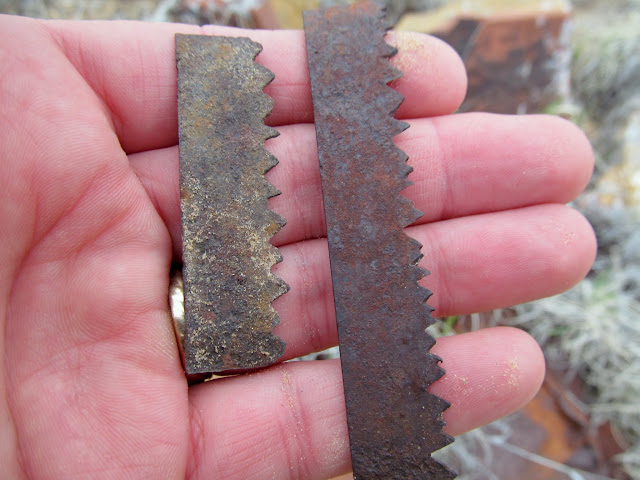 Broken saw blade?