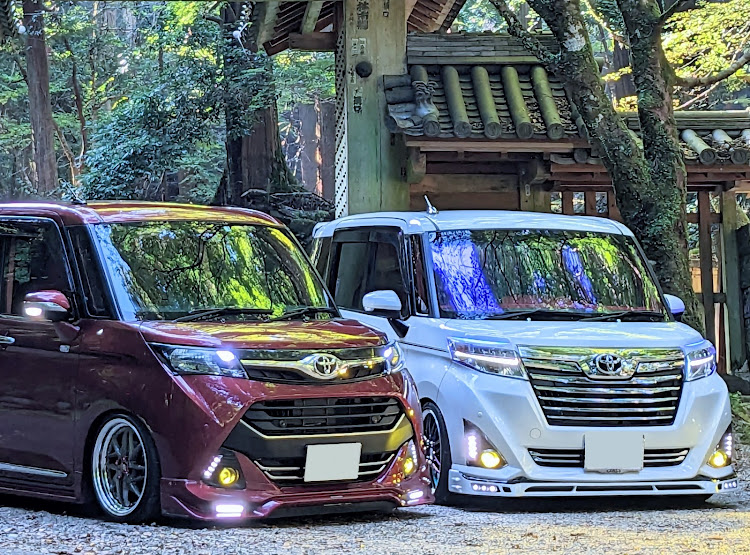 タンクのルーミーカスタム・タンクカスタム・ひできちMT・ひできちさんの庭・イツメンさんに感謝に関するカスタム事例の投稿画像12枚目