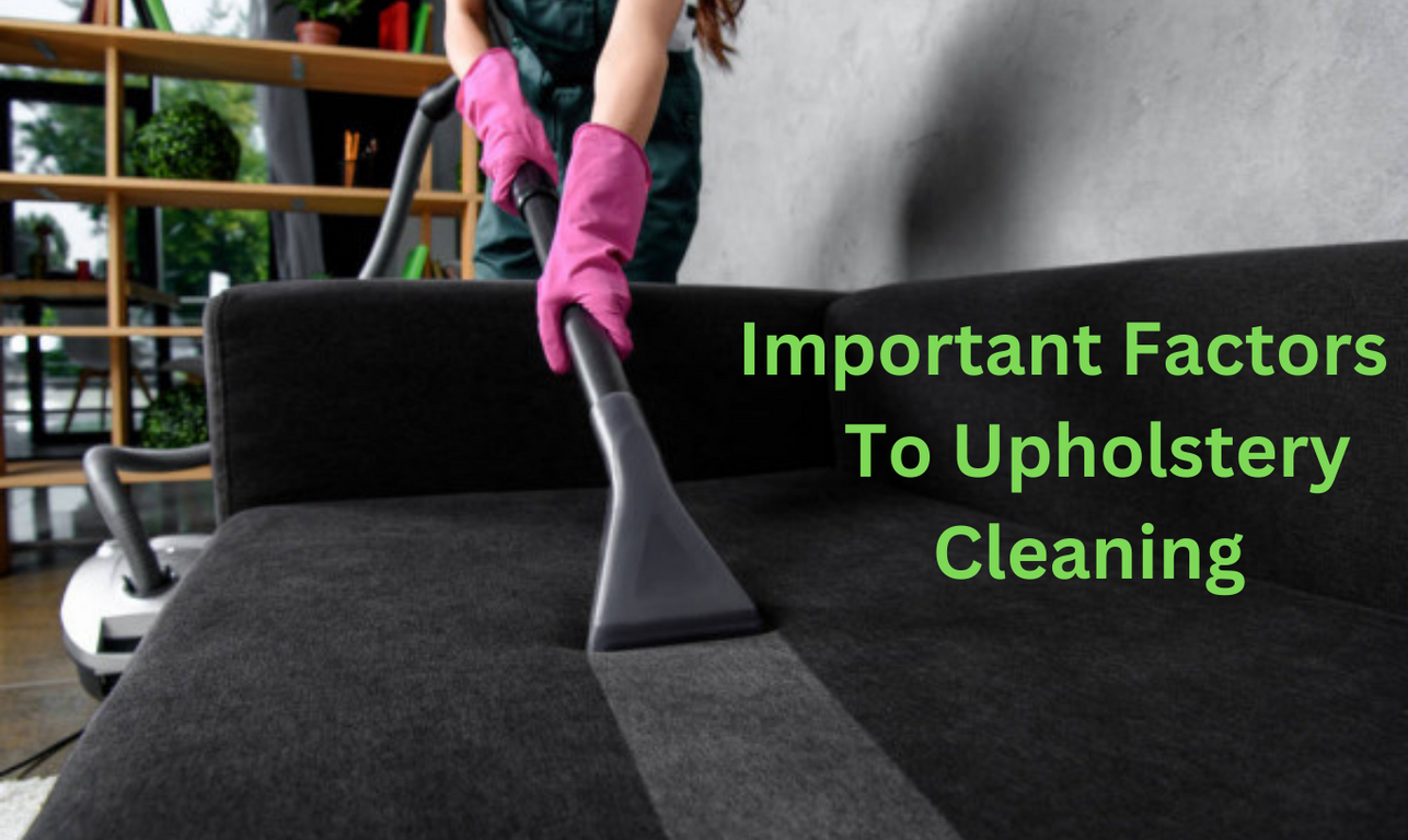 Guide to Upholstery Cleaning