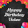 Happy Birthday Video icon