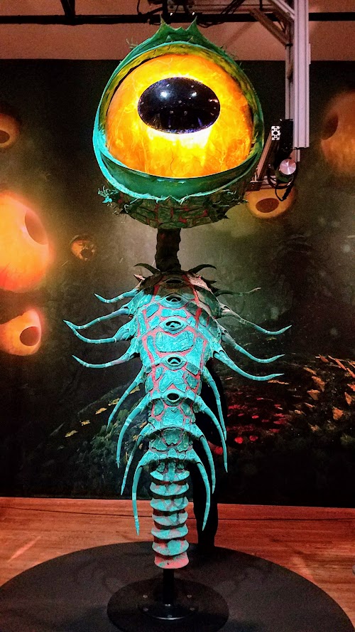 Animating Life, Laika Exhibit at Portland Art Museum, the art and the science behind the giant eye sea creatures of Kubo