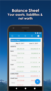 Bluecoins - Keuangan, Anggaran, Uang, Biaya Tracker Screenshot