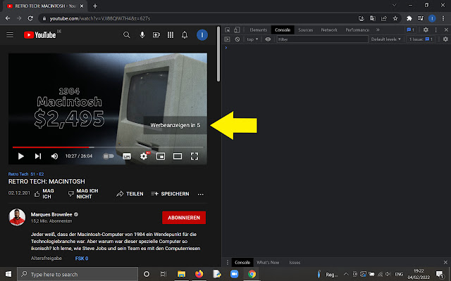 Youtube Ad Skipper chrome extension