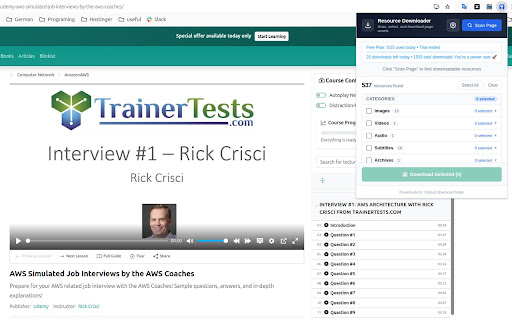 Webpage Resource Downloader screenshot 3
