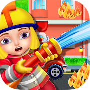 Firefighters Fire Rescue Kids  Icon