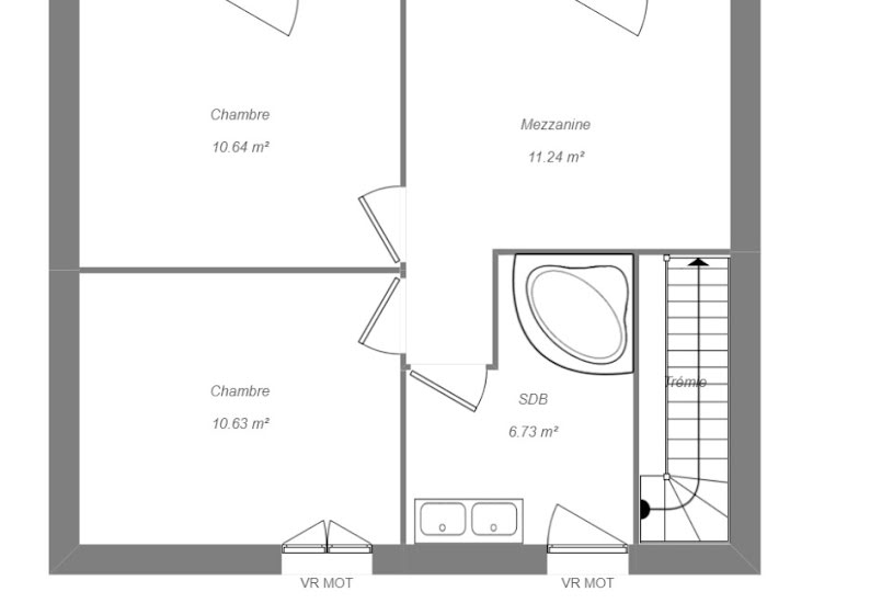  Vente Terrain + Maison - Terrain : 550m² - Maison : 90m² à Veigné (37250) 