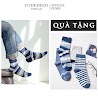 Tất Vớ Nam Nữ Cao Cổ, Thấp Cổ Xuất Khẩu Codedeco, Cotton, Kháng Khuẩn, Khử Mùi Tốt