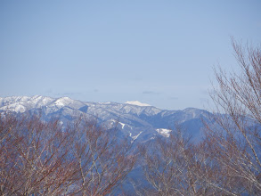 奥に乗鞍岳