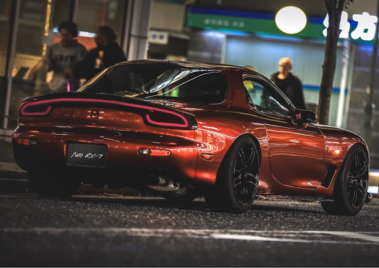 RX-7の自作テールランプ・FD3S・LED・ワンオフ・DIYに関するカスタム事例の投稿画像2枚目