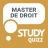 Master Droit Study Quizz mobile app icon