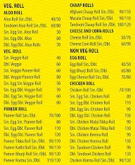 Roll King menu 1