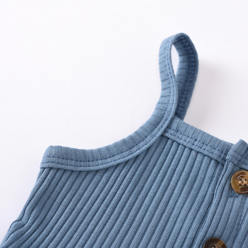 Title 10, Sunken Stripe Suspenders Small Skirt Rib Shorts...