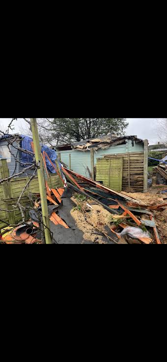 Destroyed shed & contents in Lindfield Haywards Heath  album cover