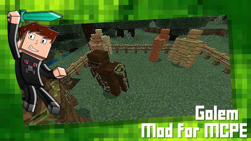 Screenshot Golem Mod for MCPE