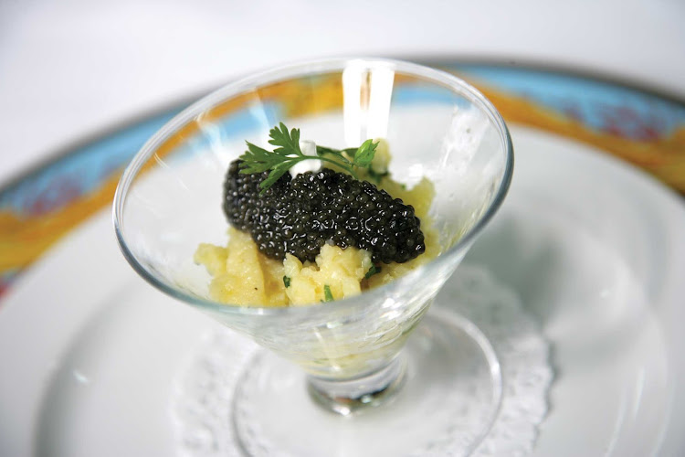 Love caviar? You can order it anytime on board Oceania Cruises and it's complimentary.