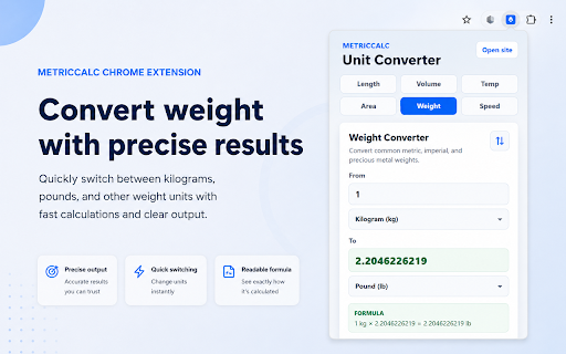 MetricCalc Unit Converter screenshot 4