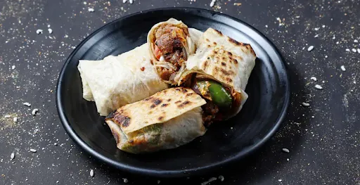 Lemon Paneer Tikka Roll