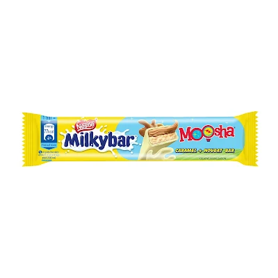 Milkybar Moosha Caramel + Nougat Bar - 40 gm