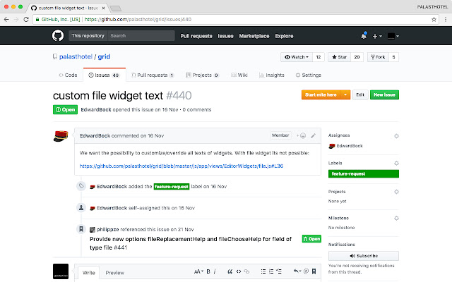 mite.watch for GitHub and GitLab chrome extension