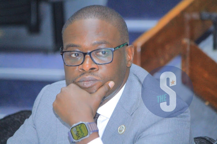 Nairobi county governor Johnson Sakaja answers questions when he appeared before the senate roads, transport and housing committee in parliament on February 27, 2024