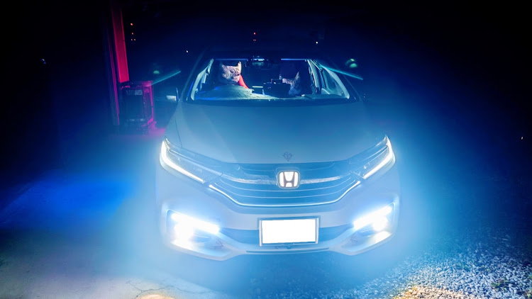 シャトルのこいつも愛車(≧∇≦)b・愛車の好きな角度・車内休憩中に関するカスタム事例の投稿画像1枚目