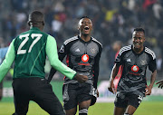 Orlando Pirates defender Thabiso Monyane celebrates his goal during the DStv Premiership match against Sekhukhune United at Orlando Stadium in Soweto on Tuesday.