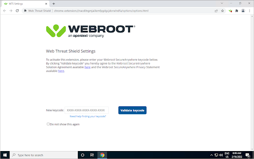 Web Threat Shield