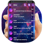 Cover Image of Download Color flash sms theme 1.0.33 APK