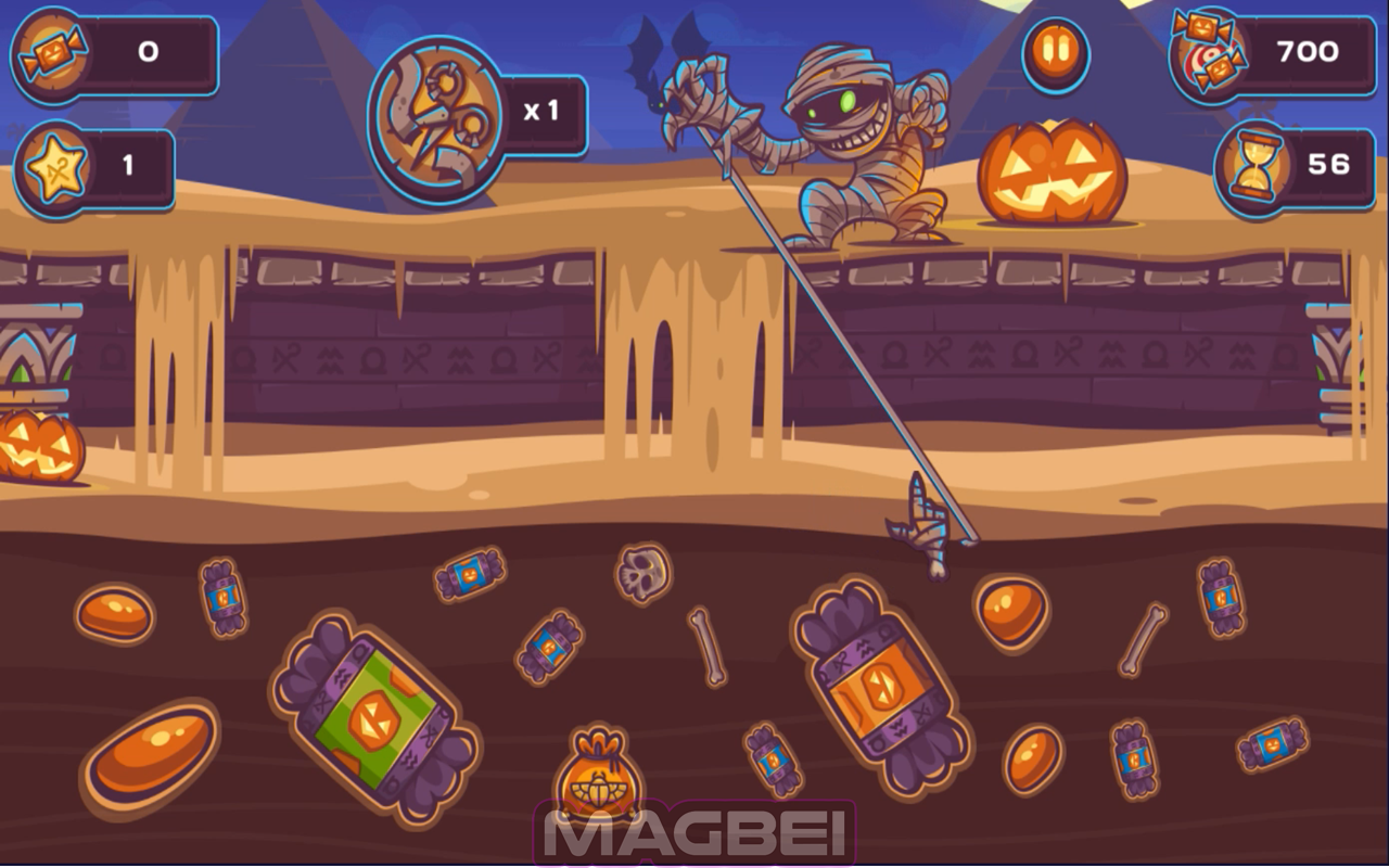 Mummy Candies Game - Runs Offline Preview image 4