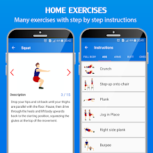 30 Day Home Workout Fit Challenge Home Workouts Apps On