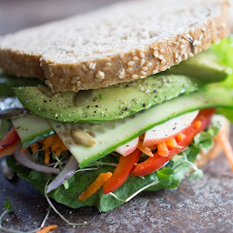 Veggie & Avocado Sandwich