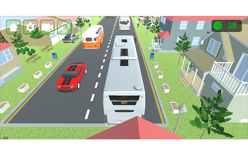 City Bus Parking Challenge Simulator 3D