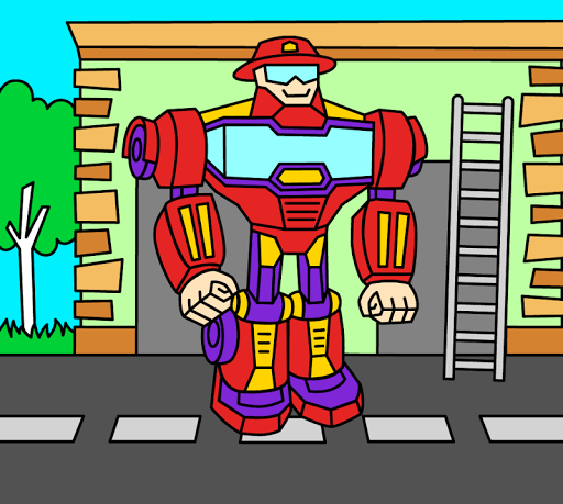 Screenshot Painting : Robots