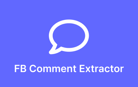 CommentExp - Scrape Facebook™ Comments small promo image