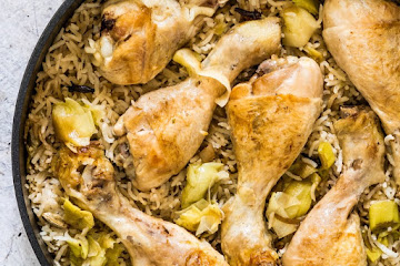 One Pot Leek And Chicken Rice