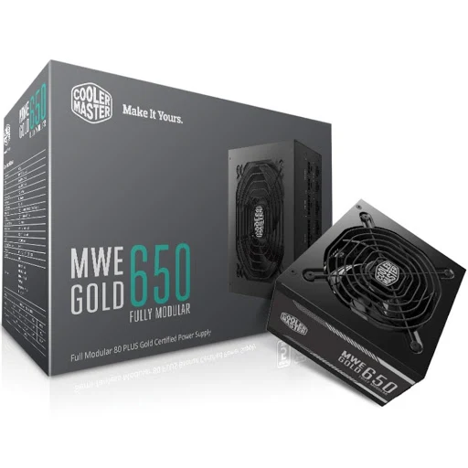 Nguồn máy tính Cooler Master MWE Gold 650 - 650W - 80 Plus Gold - Full Modular