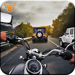 Cover Image of Скачать Crazy Bike Traffic Racing 1.0 APK